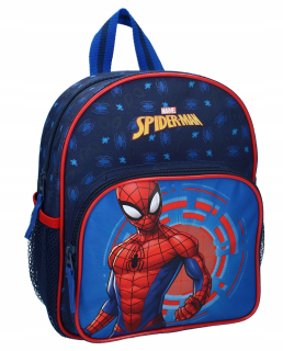 Jednokomorový batoh do škôlky Spiderman Vadobag chlapci Odtiene modrej, viacfarebný